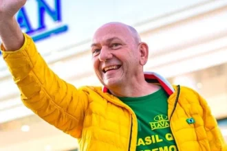 Leila Pereira e Luciano Hang comparação