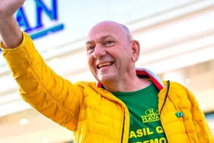 Leila Pereira e Luciano Hang comparação