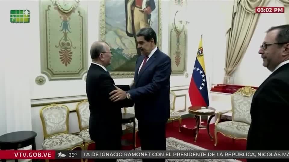 Maduro encontra enviado especial da China em Caracas Maduro se reúne com o enviado especial da China em Caracas