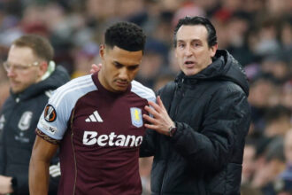 Aston Villa suffer huge blow to title hopes as Ollie Watkins limps off with hamstring injury in 'meaningless' match