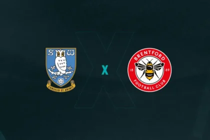 Escudos de Sheffield Wed x Brentford