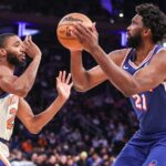 Embiid pode jogar contra os Nuggets na segunda-feira Joel Embiid (left knee, right ankle) probable for Sixers-Nuggets on Monday