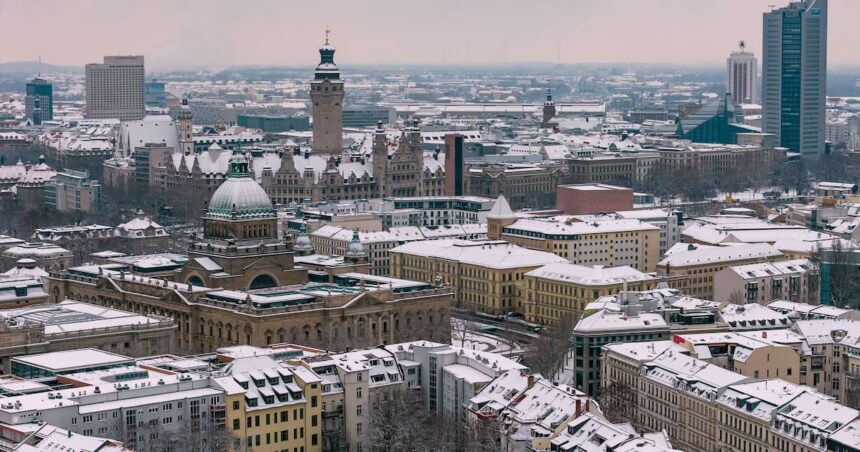 Dieser Januar war in Leipzig tatsächlich ziemlich kalt und winterlich