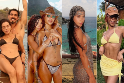 Famosos elegem Fernando de Noronha como principal destino do verão neste ano; veja quem está no local