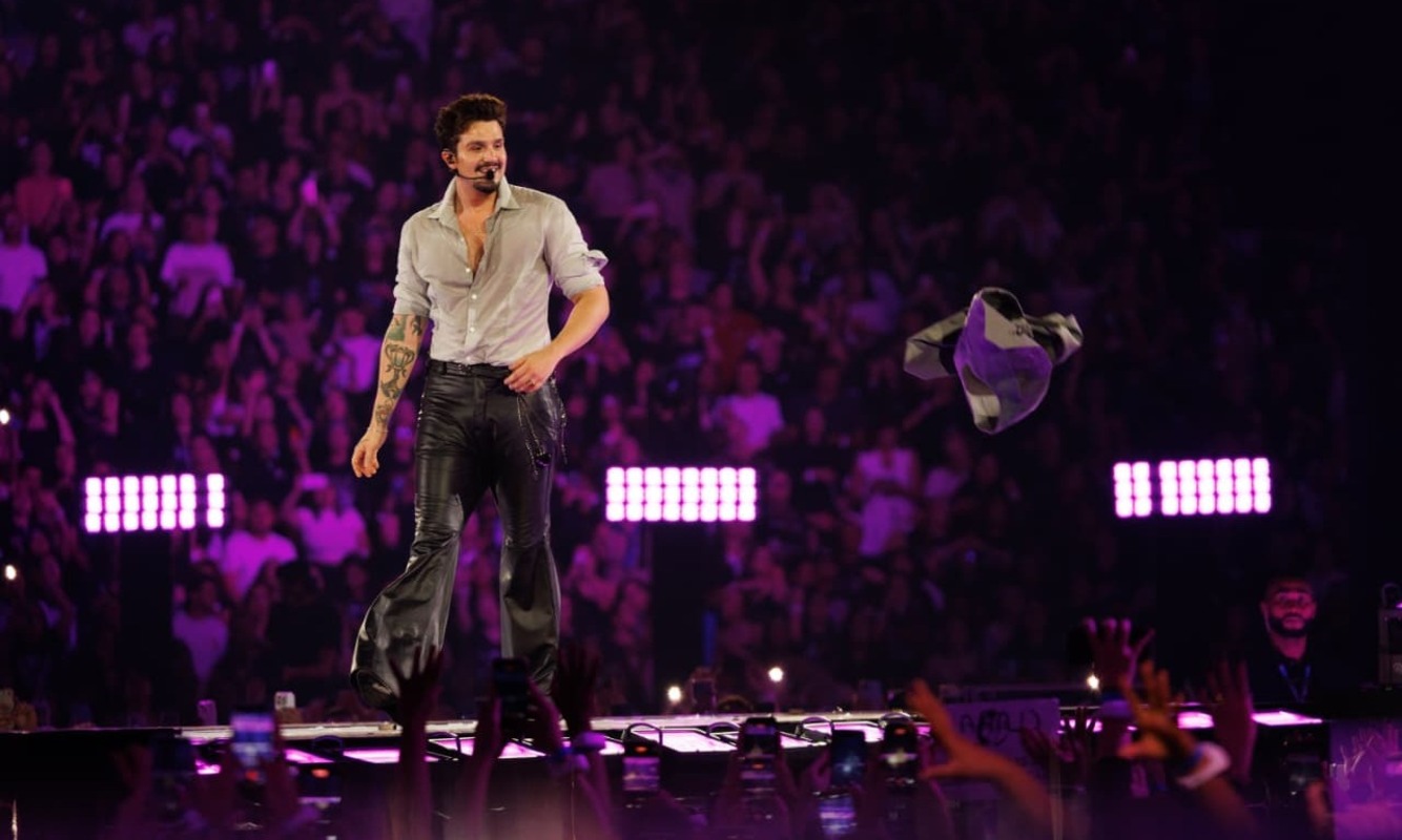 Luan Santana leva o espetáculo 'Registro Histórico' a BH