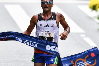Melhor brasileiro da São Silvestre critica e pede ações das autoridades Fabio de Jesus doBrasil terceiro colocado na categoria Elite Masculina na 100ª Corrida Internacional de São Silvestre,