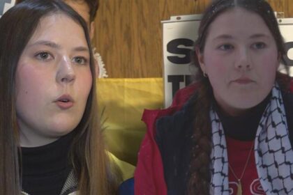 Organizadora se pronuncia após prisão durante entrevista com 13OYS Organizer speaks out after GRPD arrested her during interview with 13OYS following protest downtown