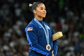 Dispute over the Olympic medal stripped from US gymnast Jordan Chiles goes back to Swiss court