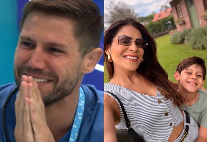 web se surpreende com vídeo do filho de Jonas no Presente do Anjo, e mãe da criança mostra torcida