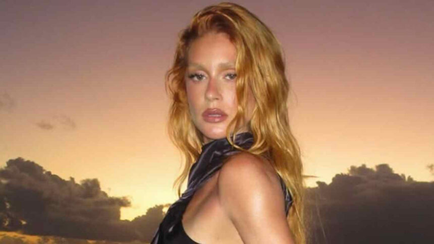 Marina Ruy Barbosa ao entardecer