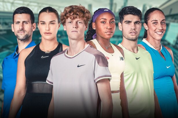 Australian Open: Aryna Sabalenka, Coco Gauff, Madison Keys, Novak Djokovic, Jannik Sinner and Carlos Alcaraz