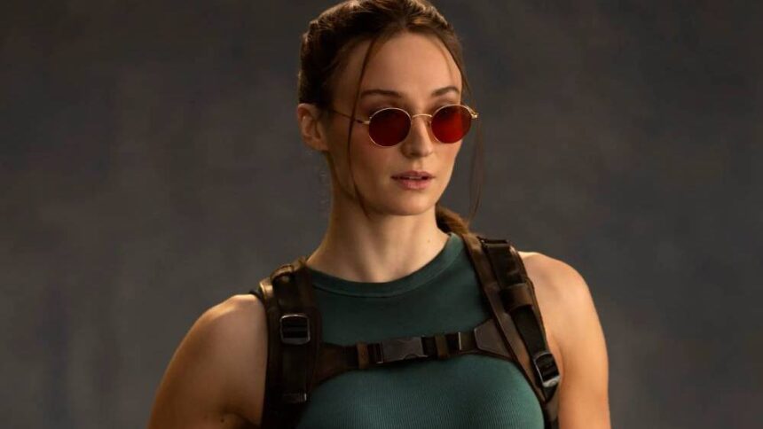 Sophie Turner Becomes Lara Croft