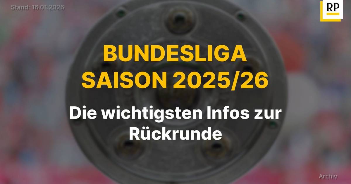 Die wichtigsten Infos zur Rückrunde