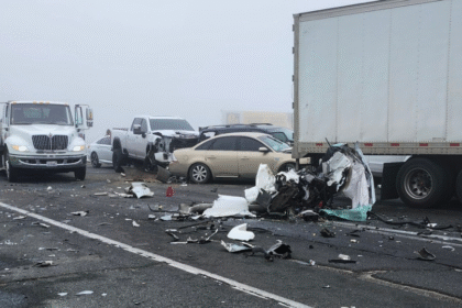 59-vehicle pile up in foggy conditions closed major California highway for hours