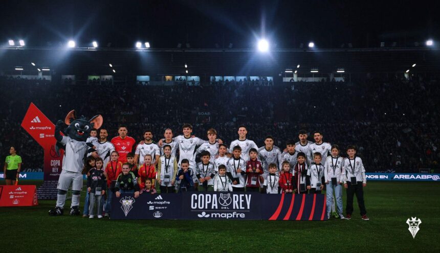 Jogadores do Albacete