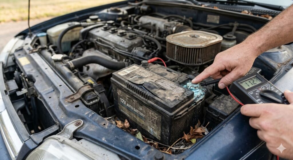 Quais os sinais que a bateria do carro está ruim?