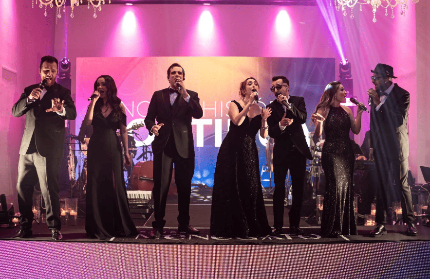 Banda do casamento de Viih Tube promove evento de gala e marca a noite paulistana com a Menegato Celebration